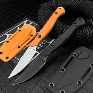 15700 Portable Fixed Blade Knives Outdoor Knife Camping Fishing EDC Tools Great Gift Steak Meat Cutlery Animal Clean Tool
