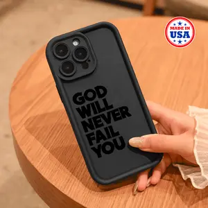 Bible psalms quotes God will never fail you jesus christian pattern case,shockproof phone protective cover,compaible with iphone 11 12 13 14 15 16 pro max