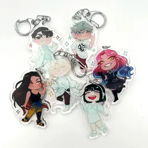 Alien Stage ALNST Mizi Sua Ivan Till Luka Hyuna Anime Keychains, Alien Stage Acrylic Keychain - Alnst Charms, Cute, Durable, And Perfect For Bags, Keys, Or Gifts. Great For Daily Use Or As Thoughtful Little Gifts For Your Friends And Yourself.