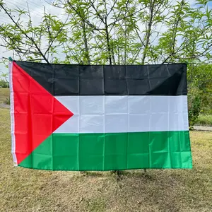 Palestine Flag 90x150cm hanging High Quality Polyester Gaza Palestinian banner palestine