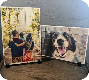 Original Wood Photo Board - Custom Print (8x12)