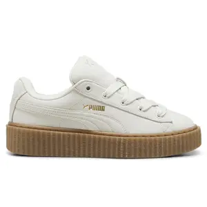PUMA Womens Fenty X Creeper Phatty Nubuck Lace Up Sneakers Shoes Casual - Grey