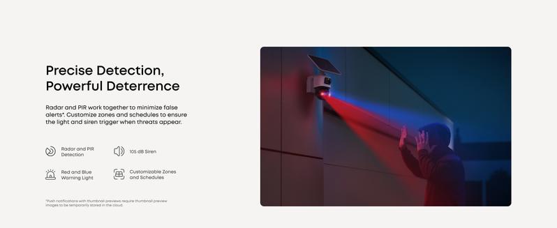 eufy Security eufyCam S4（2-Cam Kit with Homebase S380）, Solar Security Camera Wireless Outdoor, Triple Lens Bullet-PTZ Cam, 4K UHD, 360° Pan and Tilt, Auto Track, 8× Hybrid Zoom, Color Night Vision, HomeBase S380 Compatible