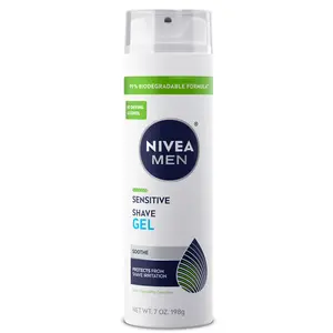 NIVEA MEN Sensitive Shave Gel, 7 Oz Can