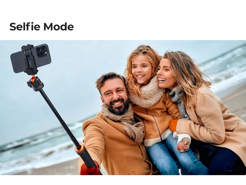 K&F CONCEPT Selfie Stick Tripod – 2-in-1 Phone/Camera Stand with Built-in Remote| For iPhone/Android, Works with Selfie Accessories & GoPro/DJI/Insta360| Ideal for Travel/Live Streaming/Vlogging/Daily Use K&F CONCEPT Selfie Stick Tripod – 2-in-1 Phone/Camera Stand with Built-in Remote| For iPhone/Android, Works with Selfie Accessories & GoPro/DJI/Insta360| Ideal for Travel/Live Streaming/Vlogging/Daily Use