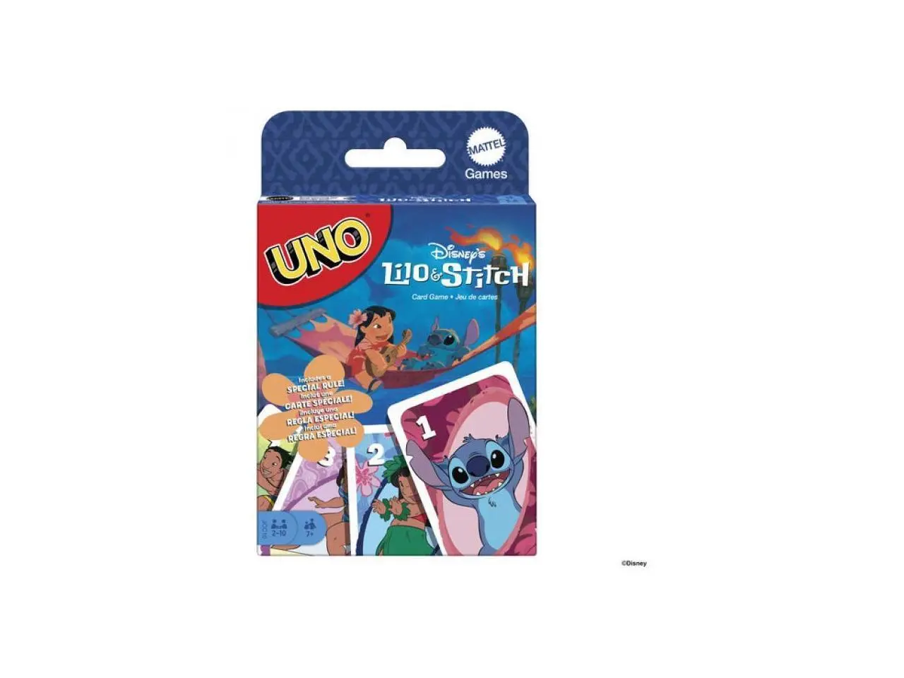 Mattel UNO Disney Lilo and Stitch Card Game
