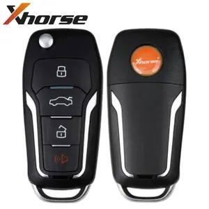 Xhorse XEFO01EN VVDI Super Remote / Ford Style / 4-Button Universal Flip Key W/ Super Chip