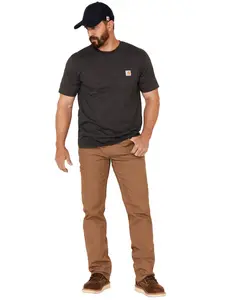 Ariat Men's Field Khaki Rebar M7 Durastretch Made Tough Double Front Straight - 10036734