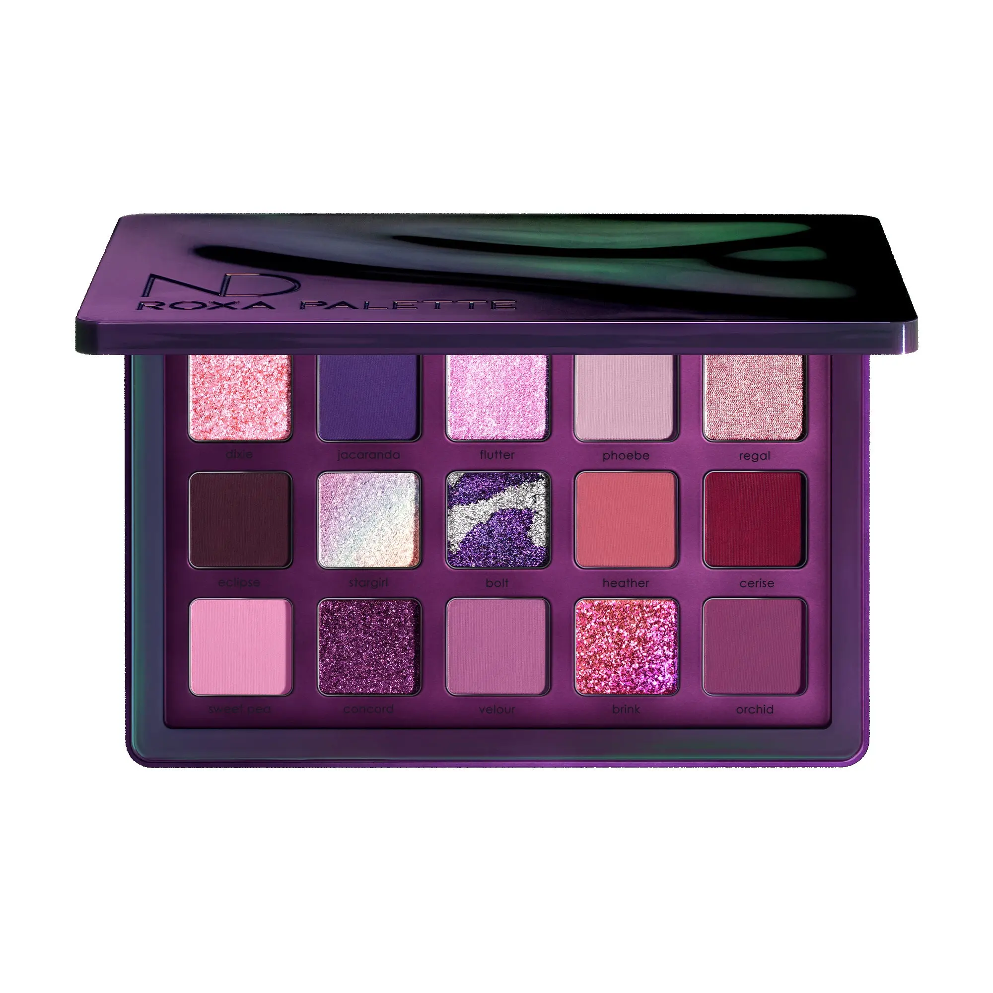 Natasha Denona Roxa Eyeshadow Palette - Matte and Shimmer Makeup Smooth High Pigment Cosmetic