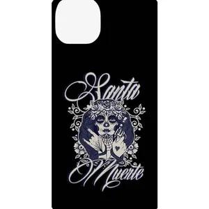 Santa Muerte Female Deity Mexican Dead Sugar Skull Satanic Case for iPhone (All Models)