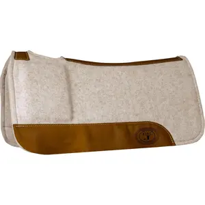 Jeffers "Shim Fit" Contoured Wool Saddle Pad, 32" x 31" Jeffers "Shim Fit" Contoured Wool Saddle Pad, 32" x 31"