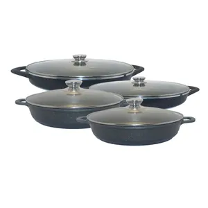 Neware Marble Heavy Gauge Low Pot availbale in 2 sizes/ Neware arrocera de calibre pesado de mármol disponible en 2 tamaños