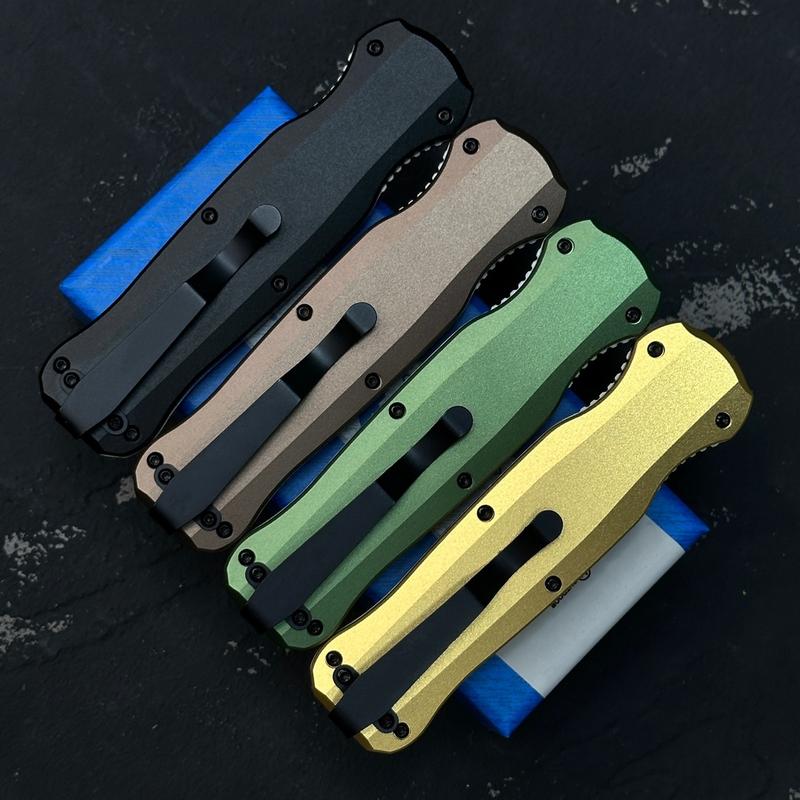 BM3320-edc- Tactical Knife, Aircraft Aluminum Alloy Handle, D2 High Hardness Blade, Total Length 23 cm, Weight 120 grams, Outdoor Camping  EDC Knife.