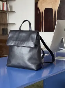 Pre-owned CHANEL Leather Backpacks Black Small Backpack