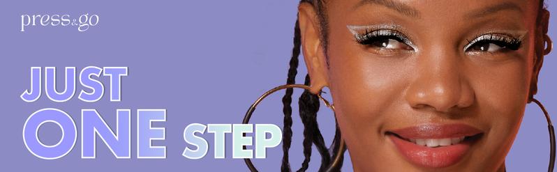 I-Envy Press&Go Waterproof Self-Adhesive Eyelashes,Reusable 1 Step Press-On Lashes, No Damage or Residue, 22 Clusters No Glue Needed Reusable Press-On Lashes Safe for Natural Lashes