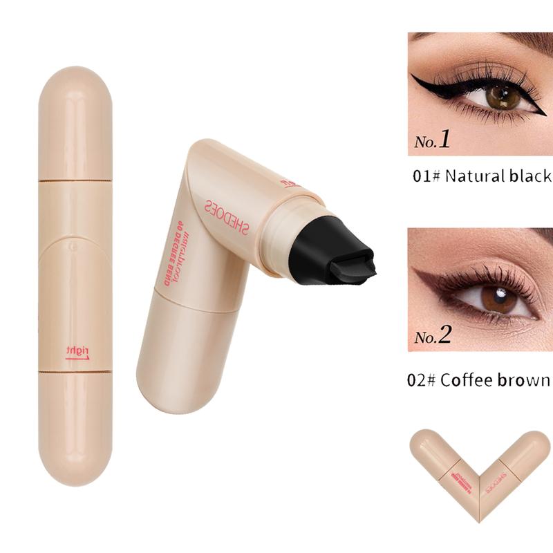 Rotating Wing Stamp Eyeliner, Sweat-Resistant and Smudge-Proof Liquid Pen, Long Wear Precision Tip for Easy Cat Eye Looks   Festive Holiday Glam Touch
