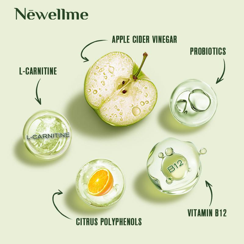 Apple Cider Vinegar Gummies  Formulated to Support Normal Energy Levels & Gut Health - Supports Digestion, Detox & Cleansing - ACV Gummies W/VIT B12 Dietary Edible Fitness