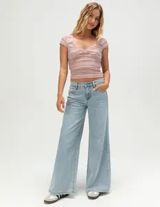 RSQ Womens Low Rise Baggy Jeans