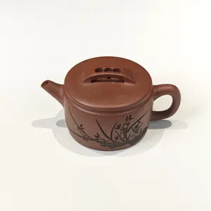 [CHN]Han Style Orchid Yixing Zisha Teapot