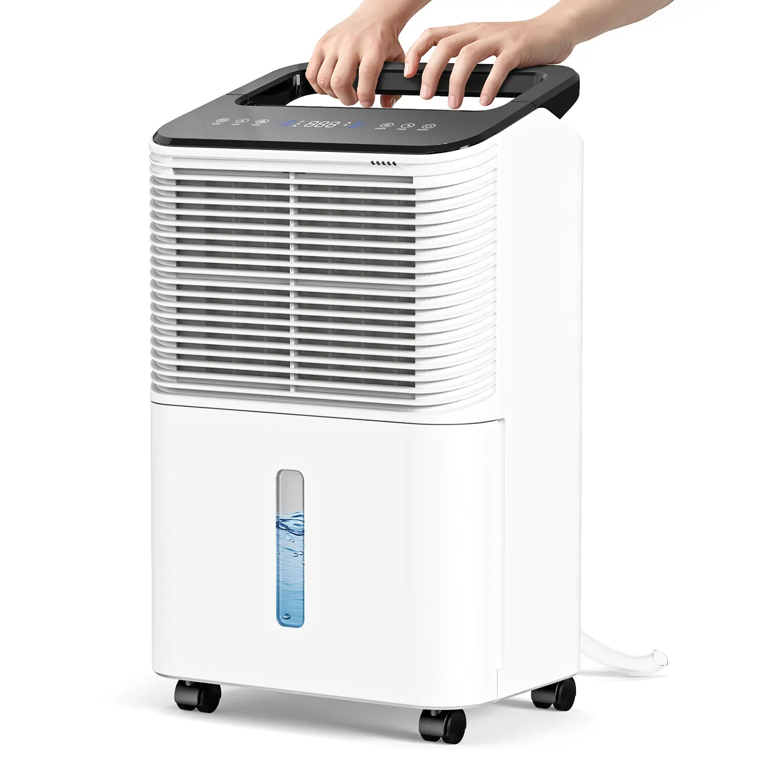 CS10 Dehumidifier 30 Pint for Basement & Large Rooms with Drain Hose, Auto Humidity Control, 24H Custom Timer, Home Appliances, Dehumidifier For Home,back to school,back to school haul