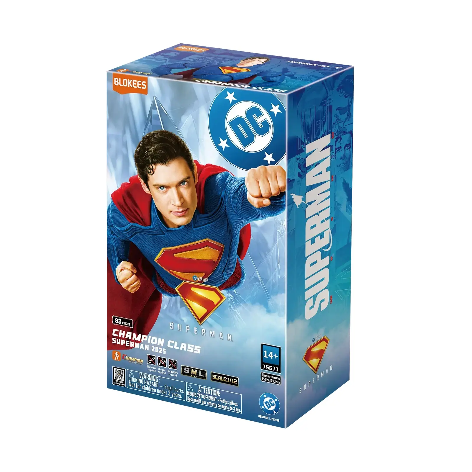 DC Champion Class Superman 2025 | Blokees