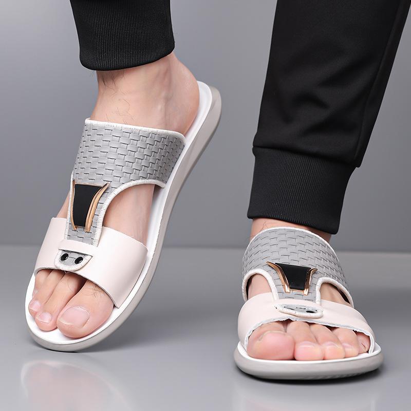 Summer Secret Men's Black PU Leather Sandals with Arch Support Anti-Slip Sole Comfortable for Wide/Narrow Feet Stylish Beach & Indoor Slippers US6.5-US13, Footwear Shoe Walking Shoes Boy Summer Secret Men's Black PU Leather Sandals with Arch Support Anti-Slip Sole Comfortable for Wide/Narrow Feet Stylish Beach & Indoor Slippers US6.5-US13, Footwear Shoe Walking Shoes Boy