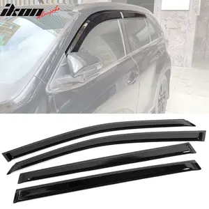 Window Visors for Toyota Highlander 2014-2019 Acrylic 4PC Tape On Guard