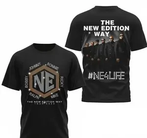 The NewEdition NE4LIFE Way Tour 2026 Unisex Shirt All Size, All Color.