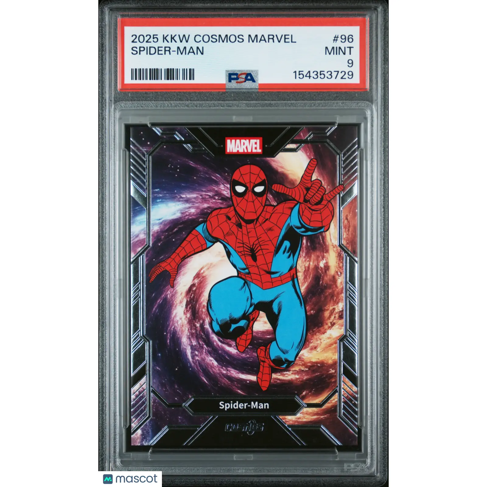 2025 Kakawow Cosmos Marvel Spider-Man #96 PSA 9