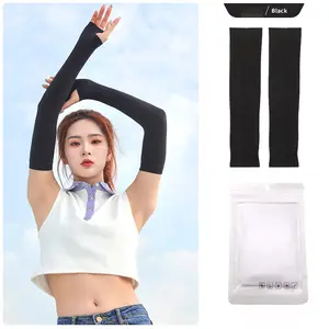 Summer Cooling Arm Sleeves – UV Protection & Ice Silk Fabric
