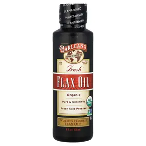 Barlean's Organic Flax Oil, 8 fl oz (236 ml)