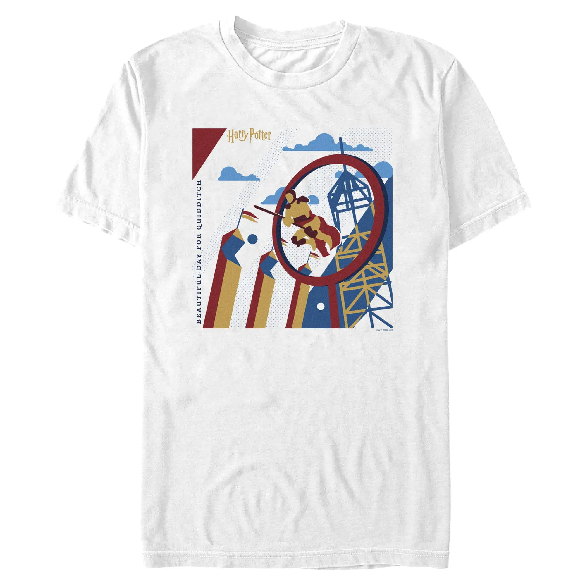 Mens Harry Potter Beautiful Day For Quidditch T Shirt