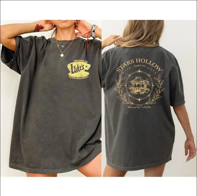 Luke's Dinner Gilmore Girls 2 Sides Comfort Colors & Gildan T-shirt