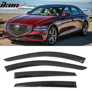 Window Visors for Genesis G80 G80EV 2021-2025 Mugen Style Acrylic 4PCS Set