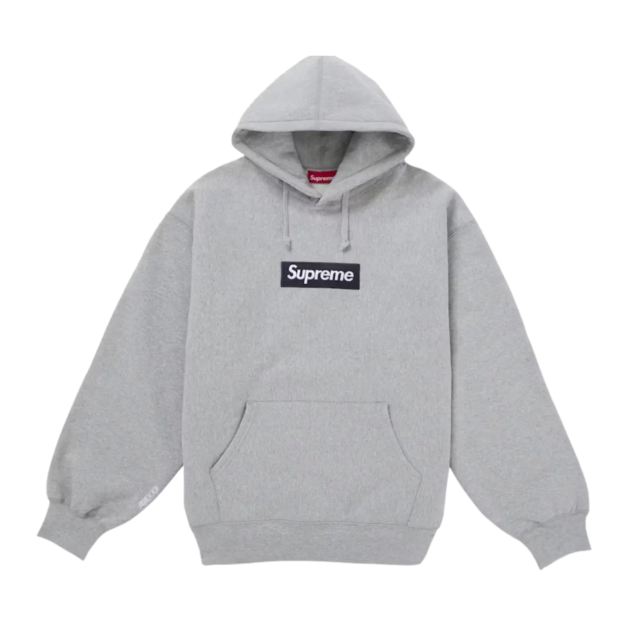 SUPREME HOODIE 'BOX LOGO FW25 GREY'