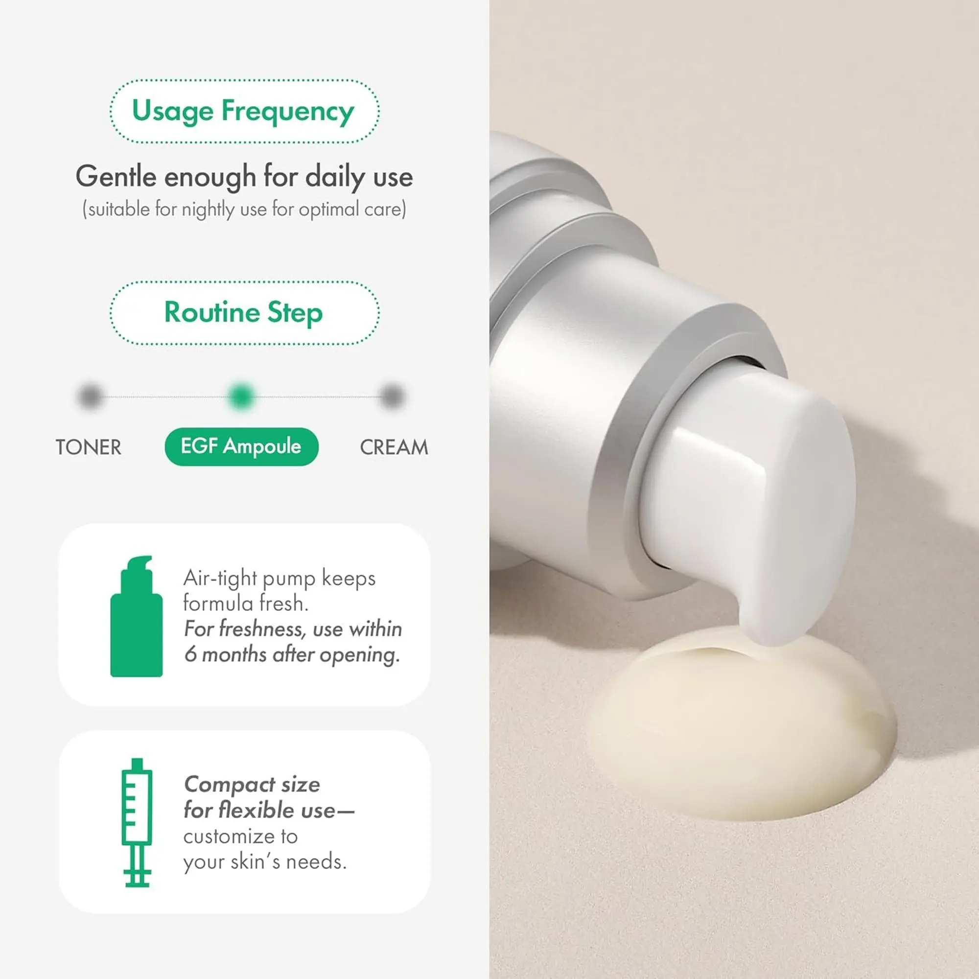 Easydew DW-EGF Melatoning Ampoule 3X - Official Product Hydrating