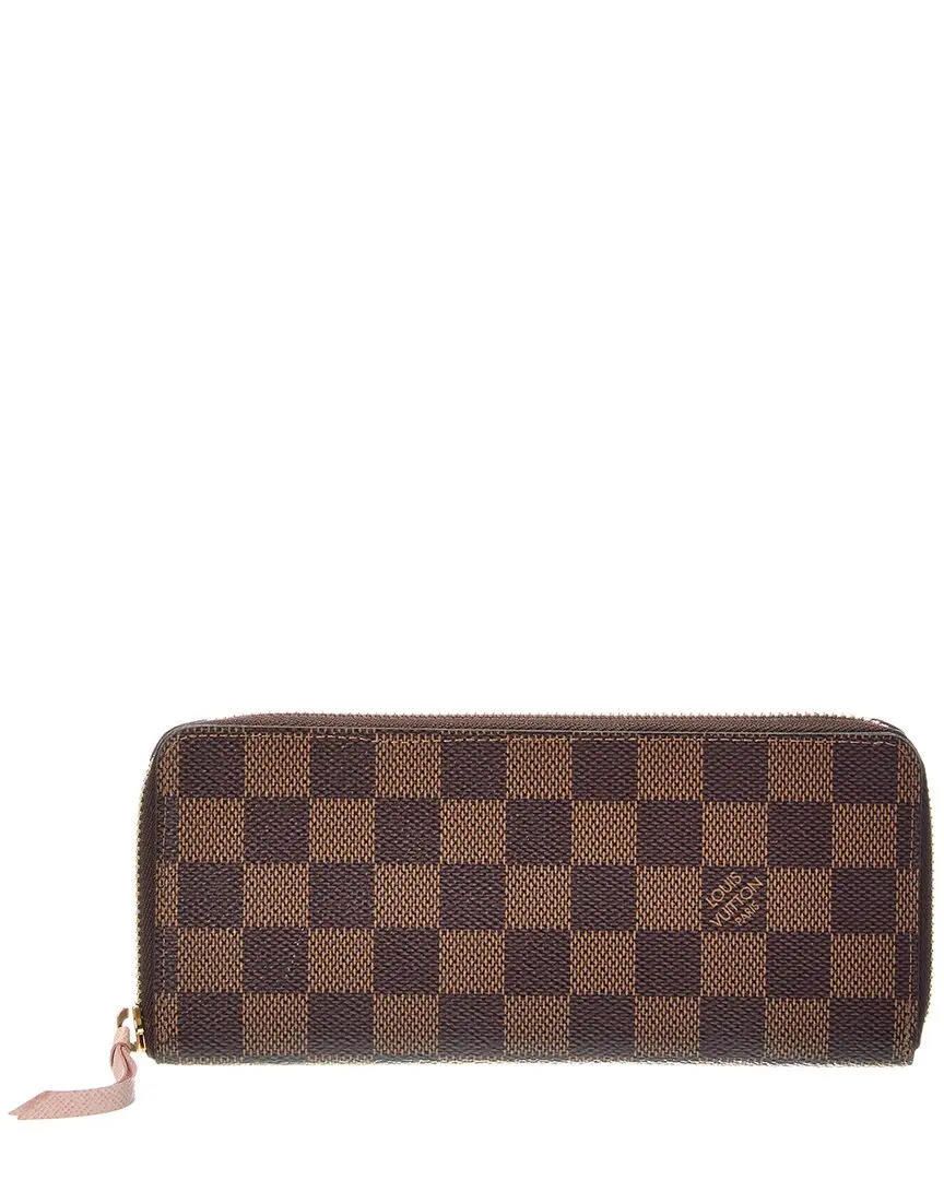 Louis Vuitton Clemence Canvas Wallet (Authentic Pre-Loved)