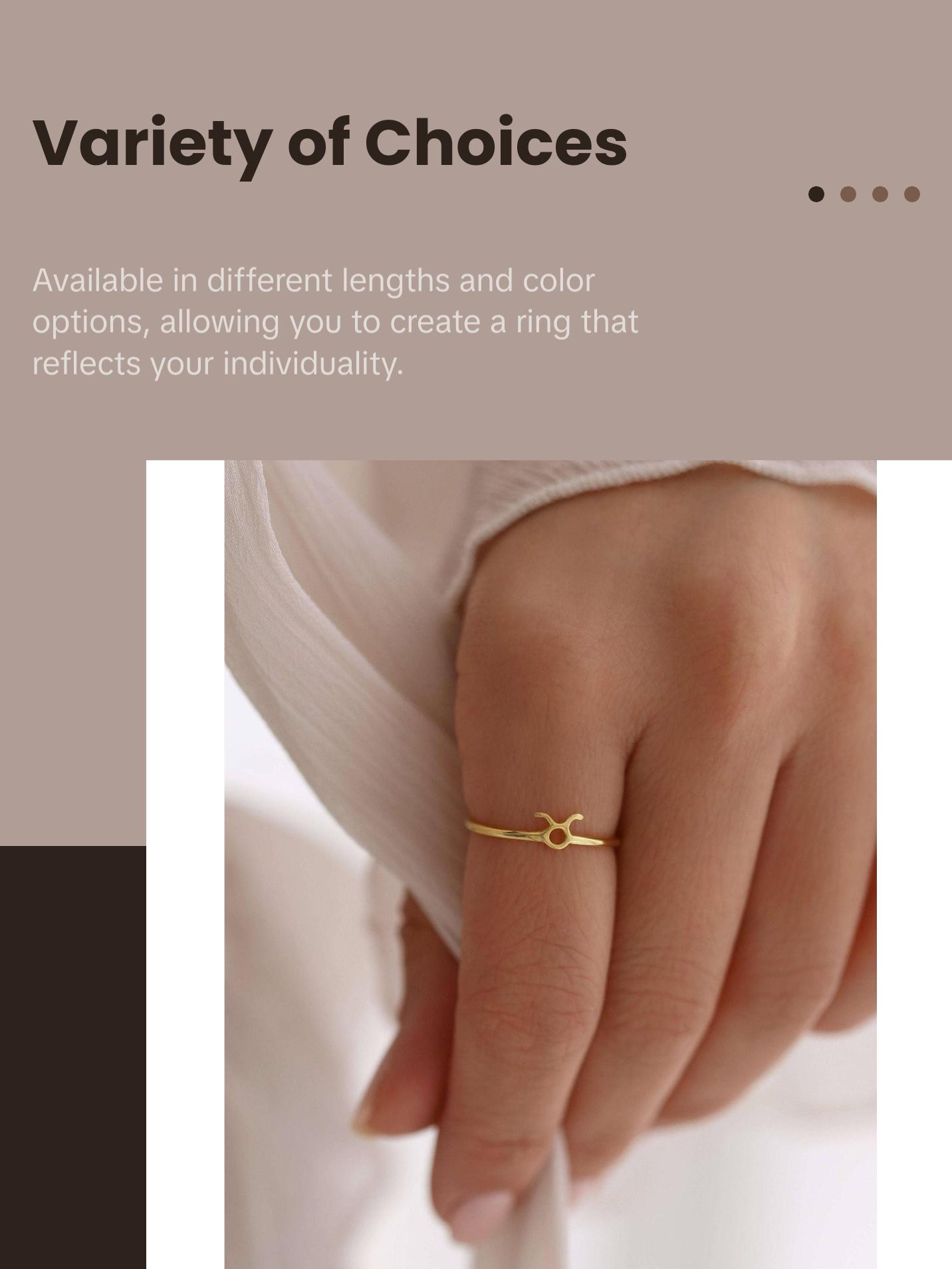 Tiny Zodiac Ring, Dainty Zodiac Ring, Astrology Ring, Zodiac Jewelry, Zodiac Sign, Personalized Ring, Custom Ring Silver