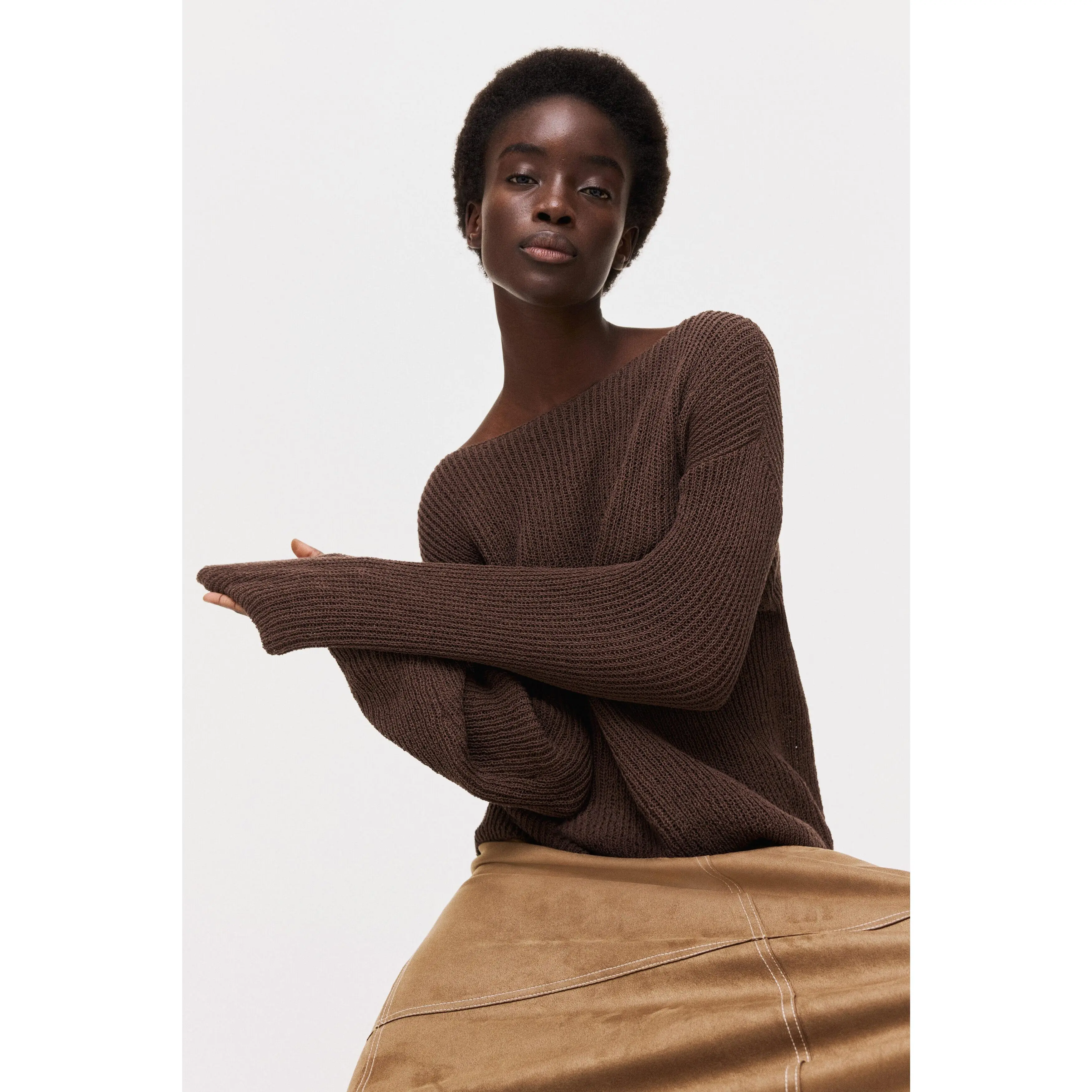 H&M Boat-neck jumper