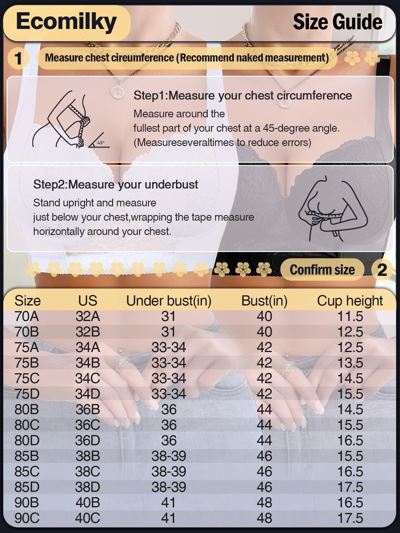 Mimilemon Elegant Lace Bra Set 3PC Black White Red Push Bras with Non-Removable Padded Cups Underwire for Support Breathable Fabric All-Day Comfort Women's Wear Elegance Basic Minimalist Womenswear Classy Fit Black+White+Red Style Everyday Everyday