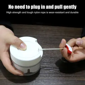 Hand-Held Bait Mixing Mill Fishing Bait Making Tool Manual Lure Mixing Mill Vegetable Fruits Shrimp Grinder Fishing Accessories