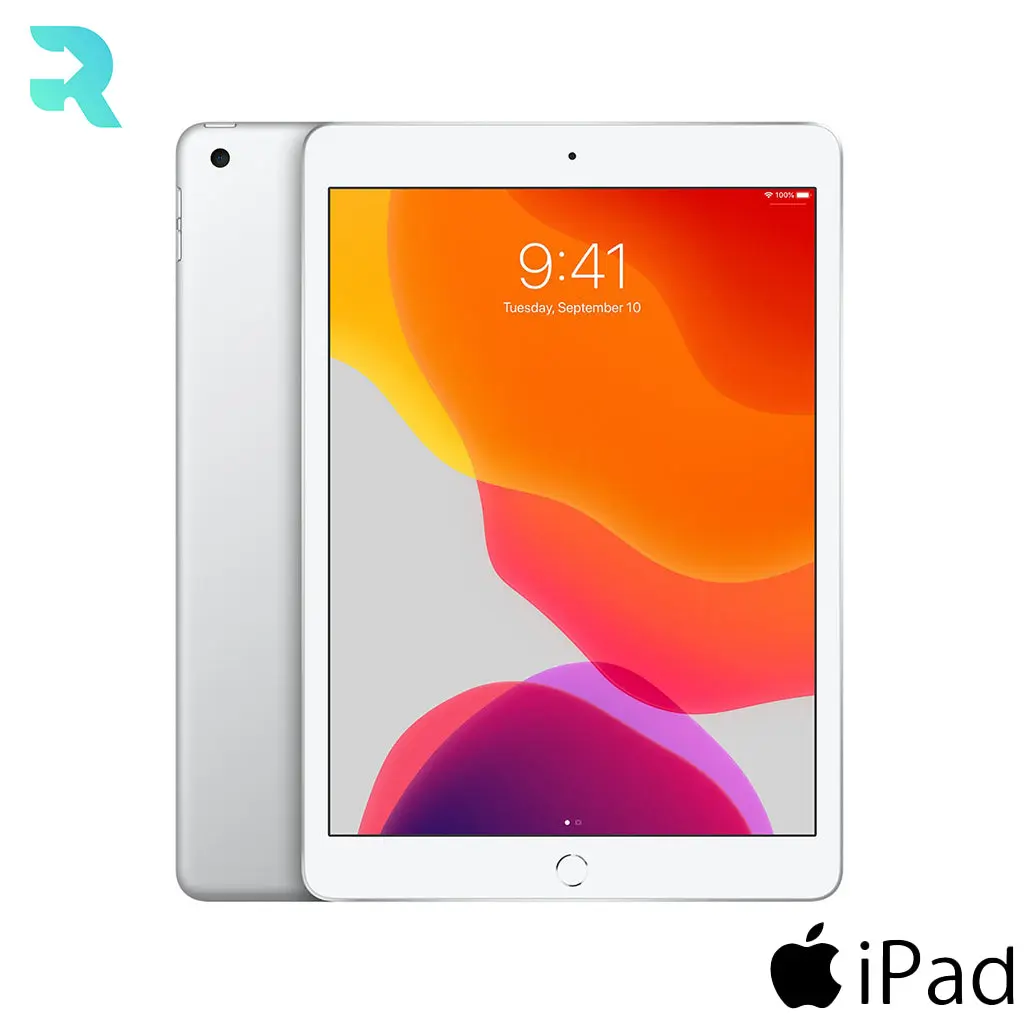 Refurbished Apple iPad 10.2" (7th Gen) Cellular 32GB Silver Very Good Condition A2198