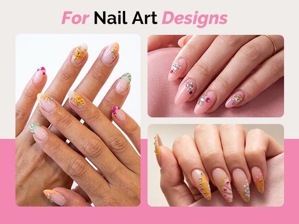 MelodySusie 30000PCS/21000PCS/18000PCS Nail Charms, Nail Rhinestones Kit with Nail Gems, Bedazzling Kit for Nails, Colorful Clear Flatback Rhinestones, Charms Y2K for Nails, Multi Shape Nail Art Accessories for Crafts
