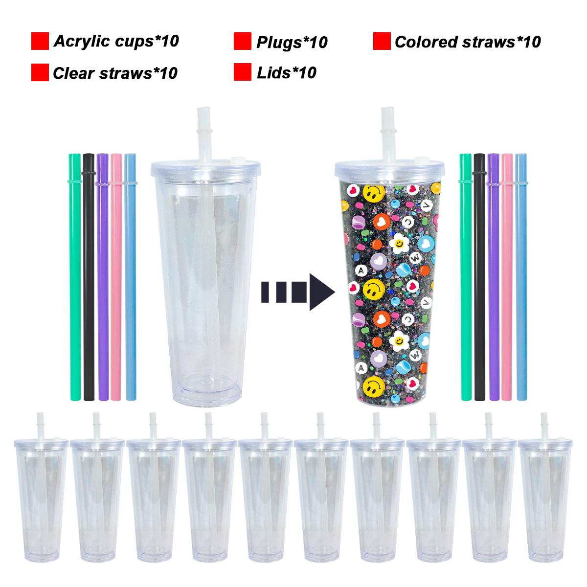 6 24oz tumblers in bulk UV Print Stainless Steel Tumblers – Bulk Pallet, Under $3 / tumbler main image 1