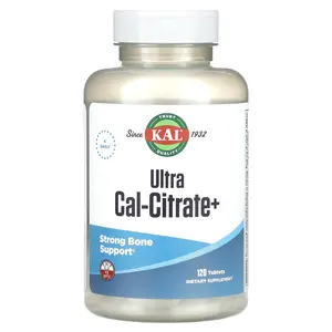 KAL Ultra Cal-Citrate+, 120 Tablets