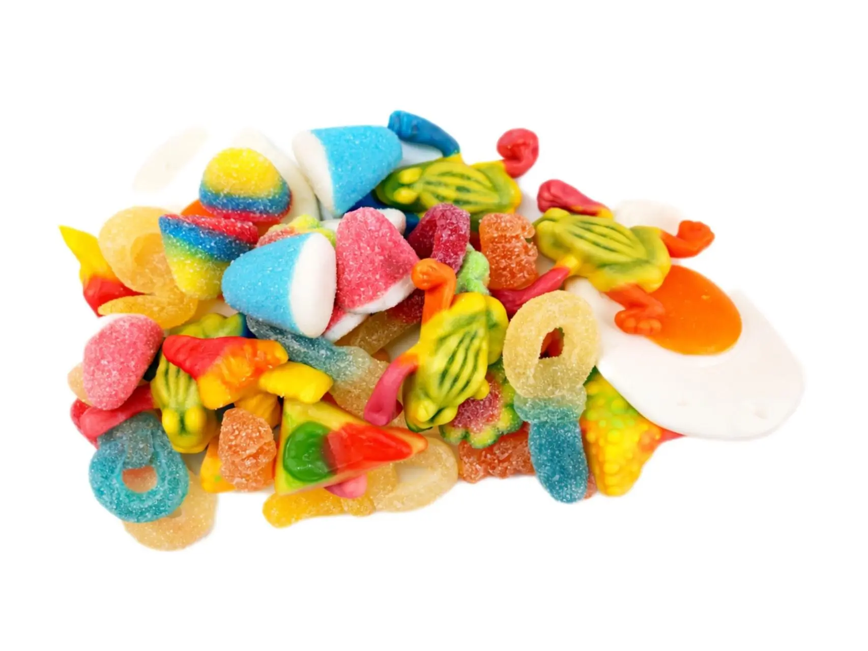 1lb Sweet and Sours gummies imported form Spain The Spain Mix 1lb Sweet and Sours gummies imported form Spain The Spain Mix