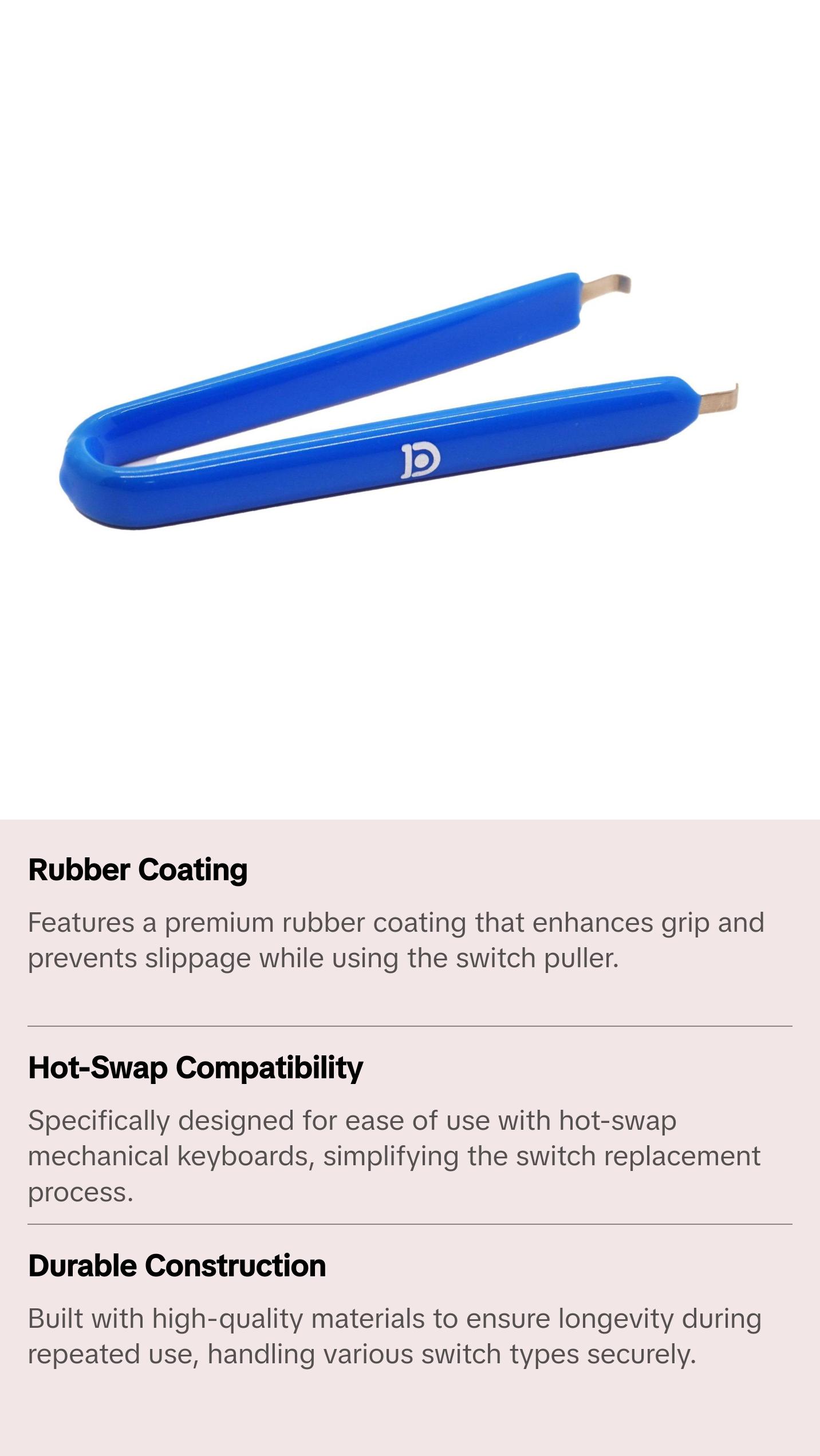 Deskr Switch Puller | Keyboard Switch Puller | Works with Mechanical Keyboard Switches