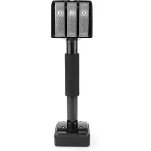 Economy Carpet Knee Kicker, 16-5/8" Non-Adjustable Carpet Stretcher Knee Kicker, Wide Steel Head 4-1/8" x 4-1/16"