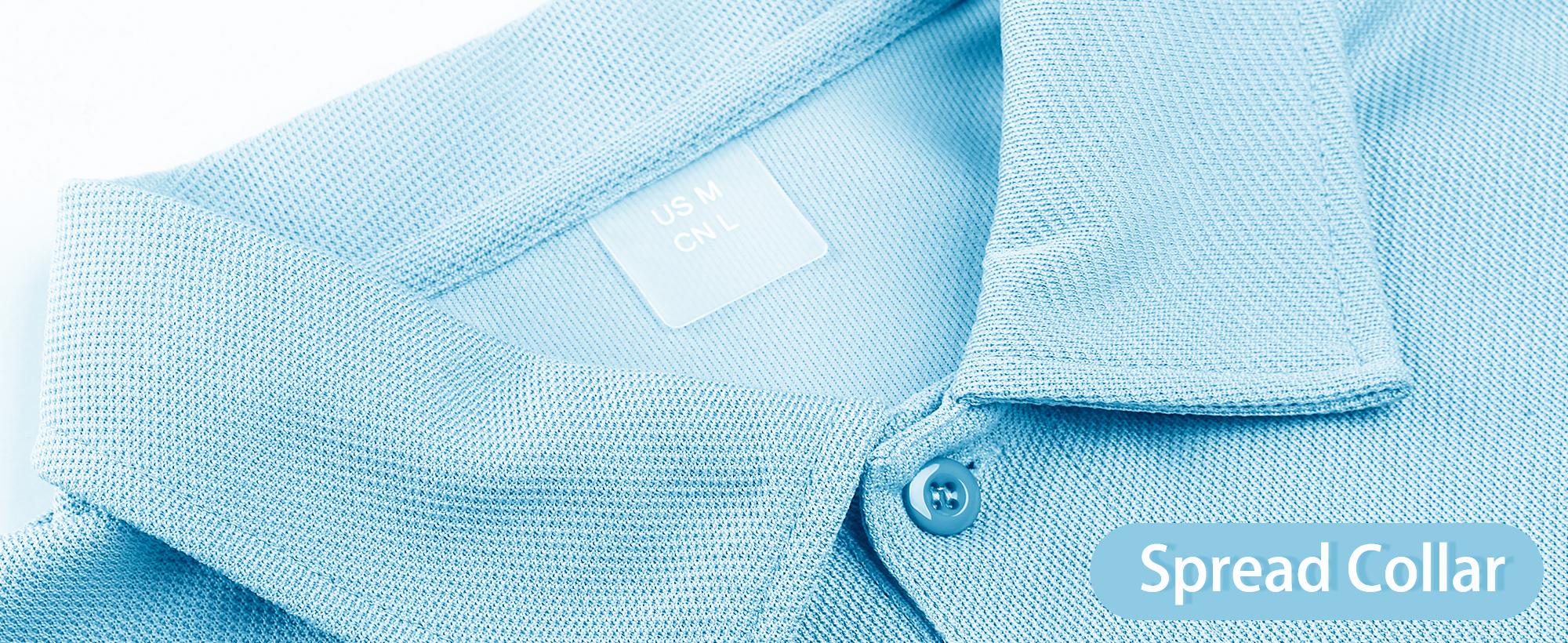 MAGCOMSEN Men's Polo Shirts 3 Button Quick Dry Performance Long Sleeve Tactical Shirts Pique Jersey Golf Shirt Classic Comfy FallFreshness Outdoorfun