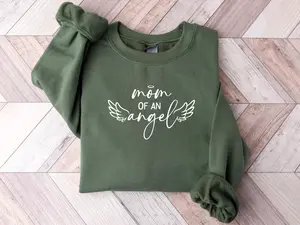 Mom of An Angel Sweatshirt, Hoodie & T-Shirt for Women – Mourning  Sympathy Mom Gift